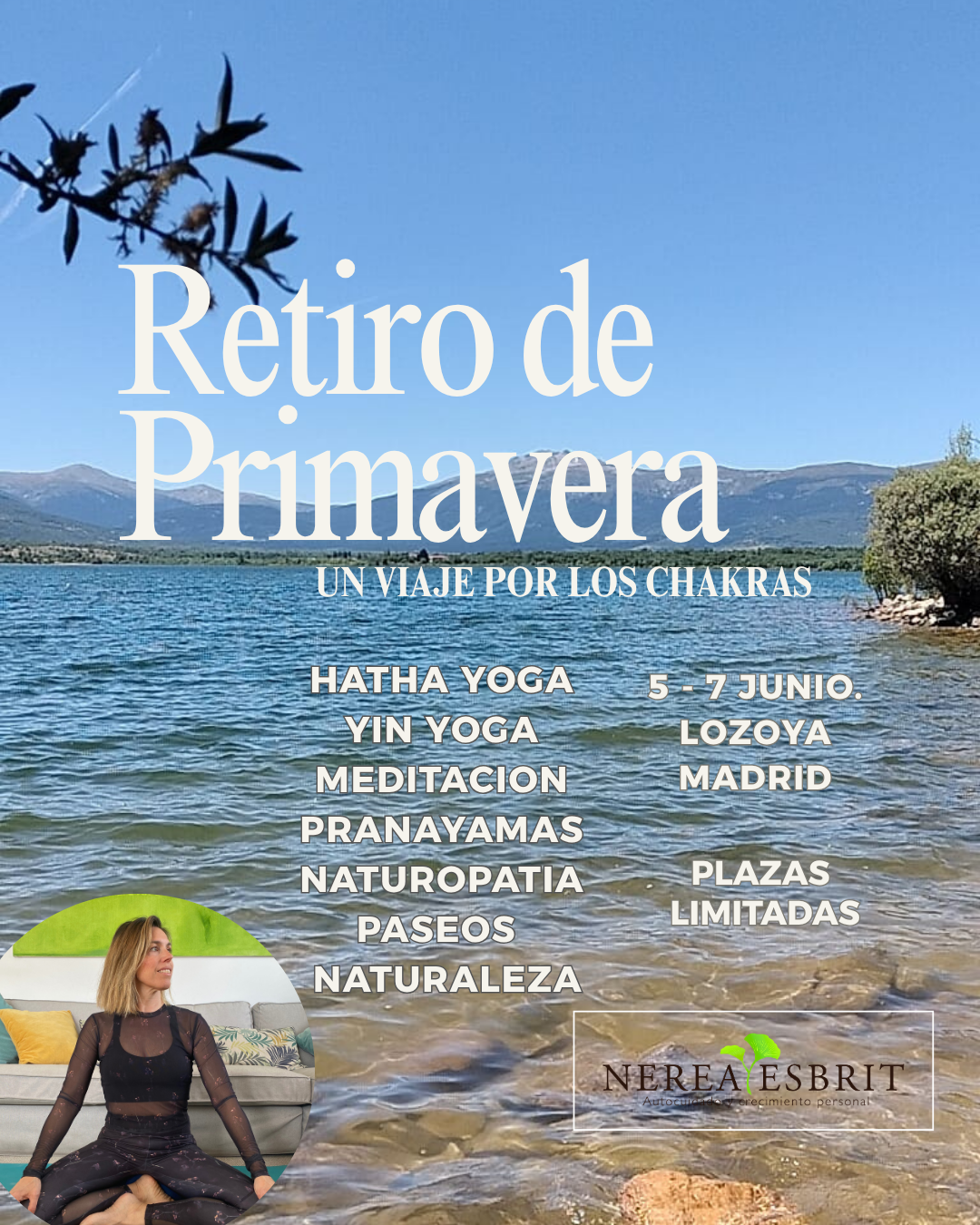 RETIRO DE PRIMAVERA – Un viaje por los Chakras- junio 2026